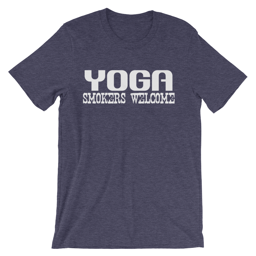 Yoga Smokers Welcome - Men's T-Shirt