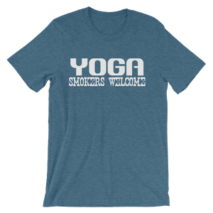 Yoga Smokers Welcome - Men's T-Shirt